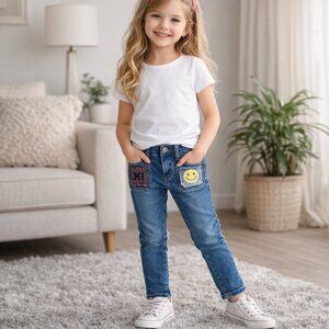 Gap denim girls stretch super skinny